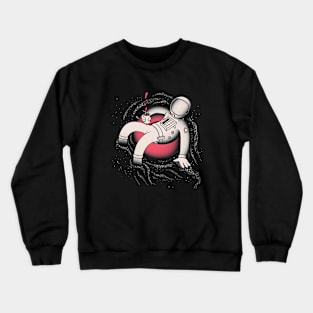 The Astronaut and the Stars Crewneck Sweatshirt